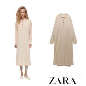 Zara knit polo Dress